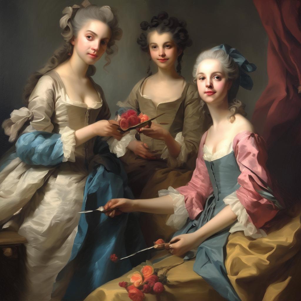 Το Στιλ του Jean-Marc NATTIER στη Ζωγραφική